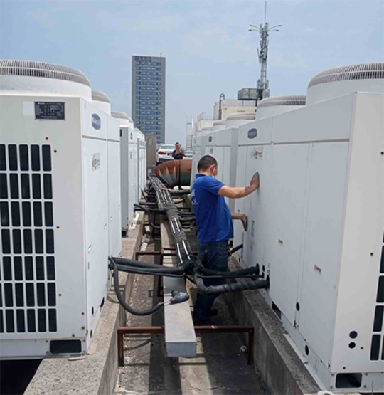 三亚市中央空调制热和不制冷系统维修方法